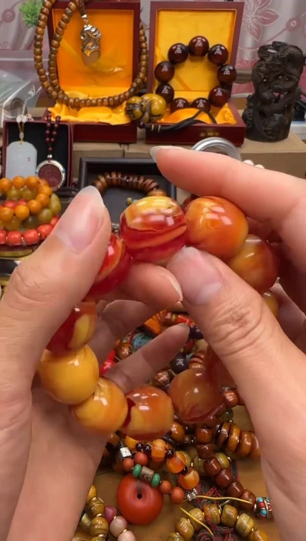 未镶嵌颈饰蜜蜡所见即所得所见即所得