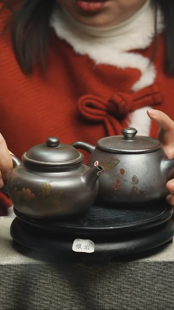 【闪购商品】壶2个建水紫陶壶微瑕259