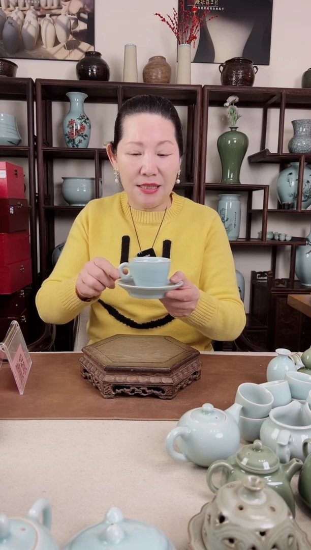 【闪购商品】杯纯手工 绞胎 咖啡杯（小）