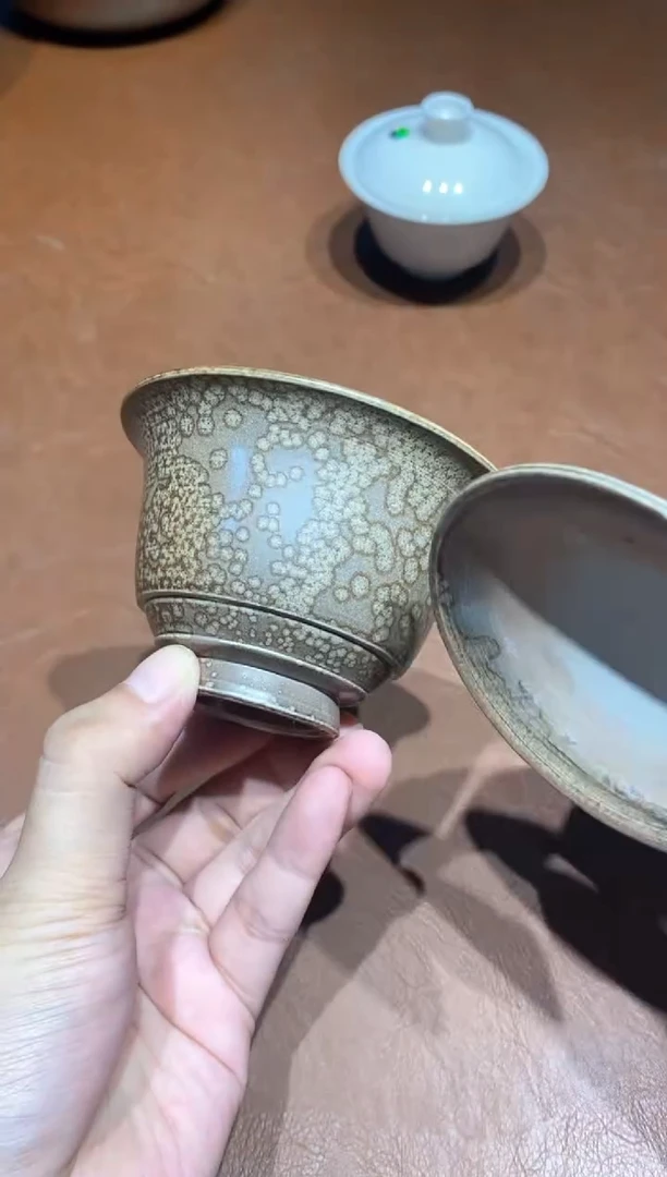 奢瓷/瑞寅柴烧茶器（盖碗）364