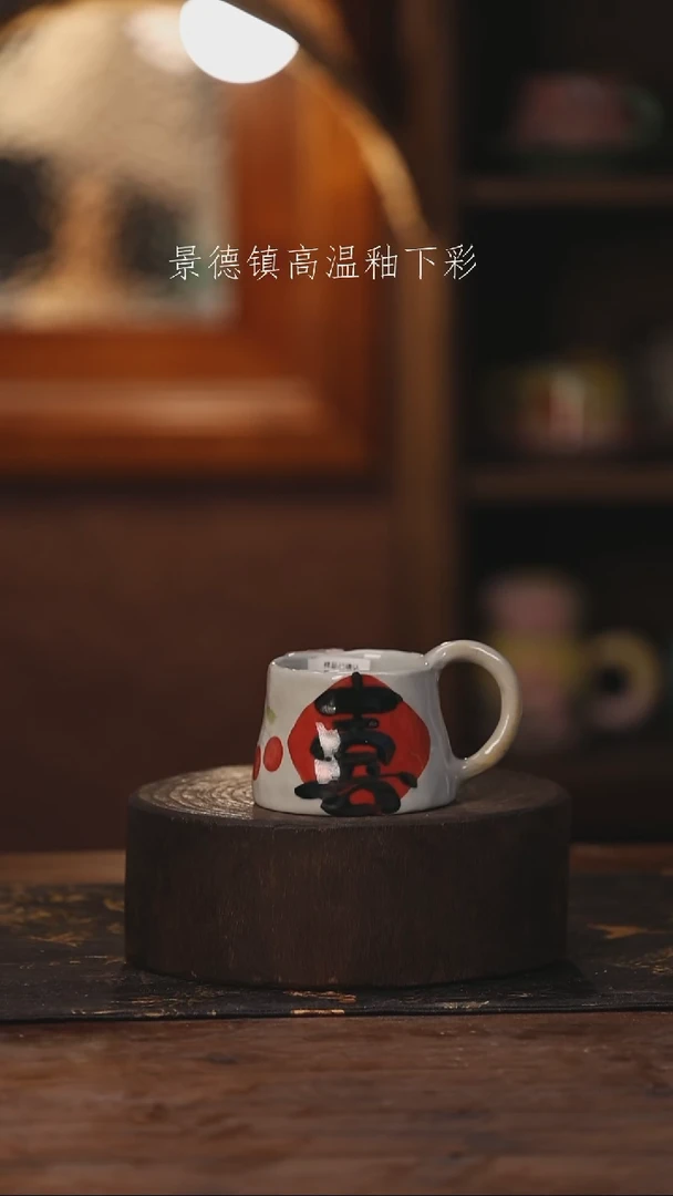 陶瓷景德镇高温釉下手绘陶瓷174