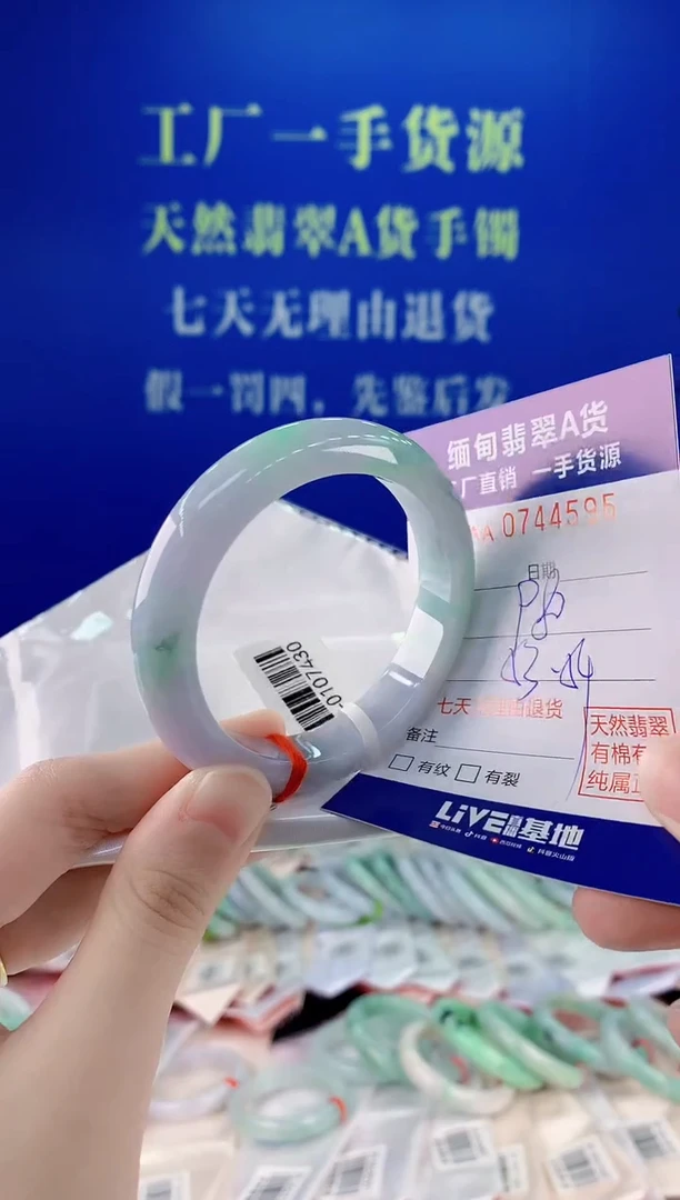 未镶嵌手镯翡翠95