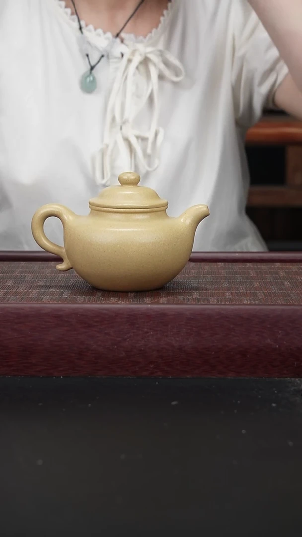 茶壶紫砂lhb本绿 莲子