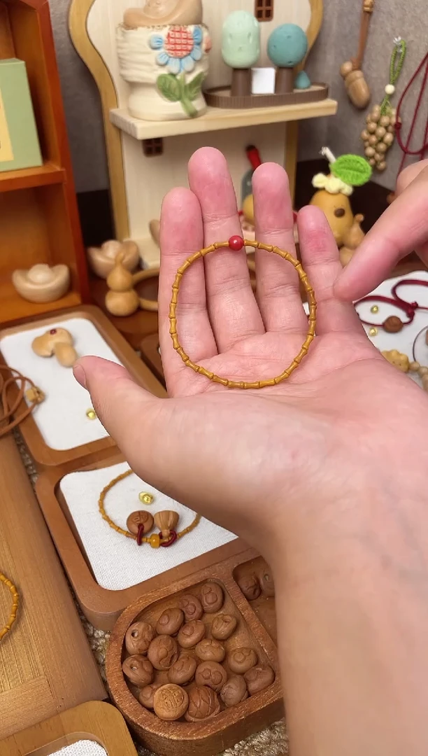 手串/手链核桃竹节手串一物一拍莎莎款