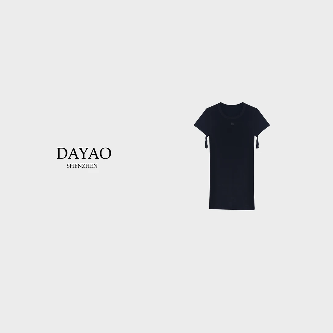 「DAYAO」24气质时尚挂带名媛夏季显瘦连衣裙高端女装WY24251
