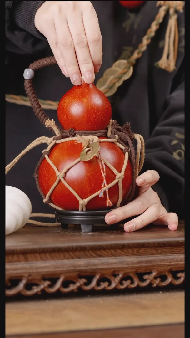 234号精品天然大漆酒葫芦一物一拍~