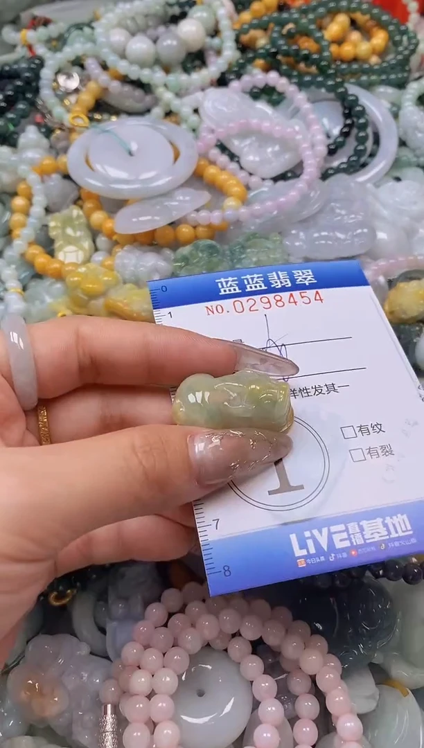 翡翠未镶嵌颈饰闪购0298454