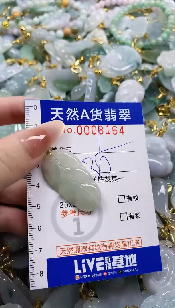 颈饰未镶嵌翡翠天然A货翡翠