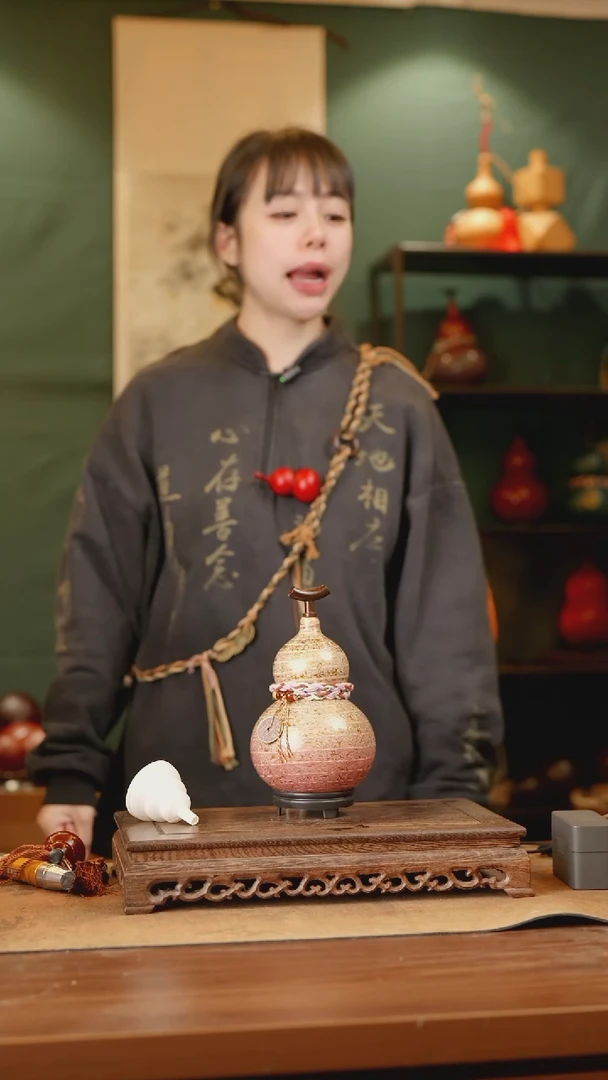162号精品天然大漆酒葫芦一物一拍~