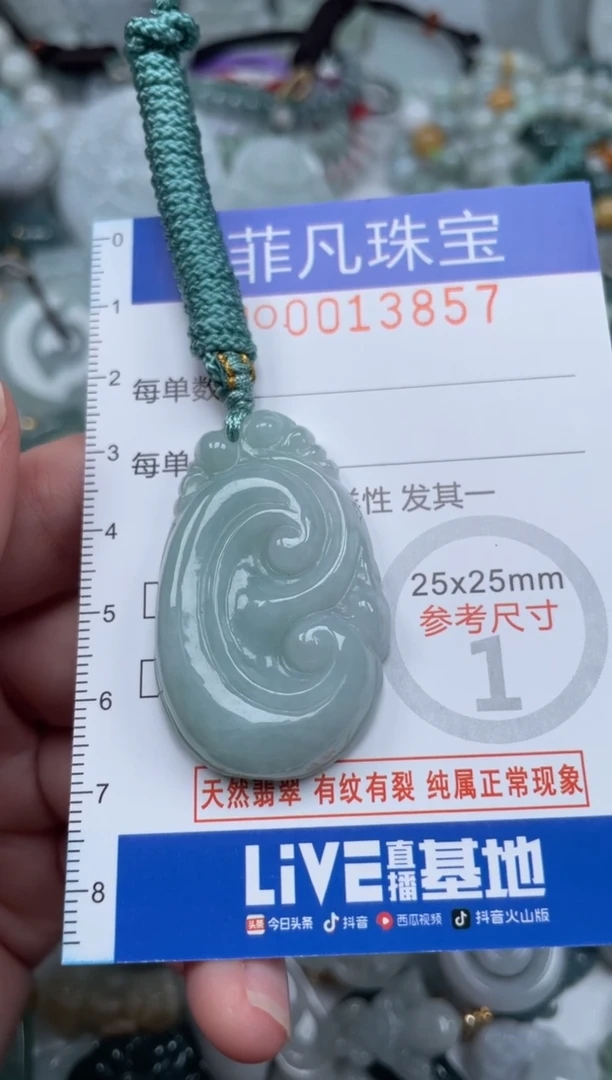 颈饰未镶嵌翡翠13857