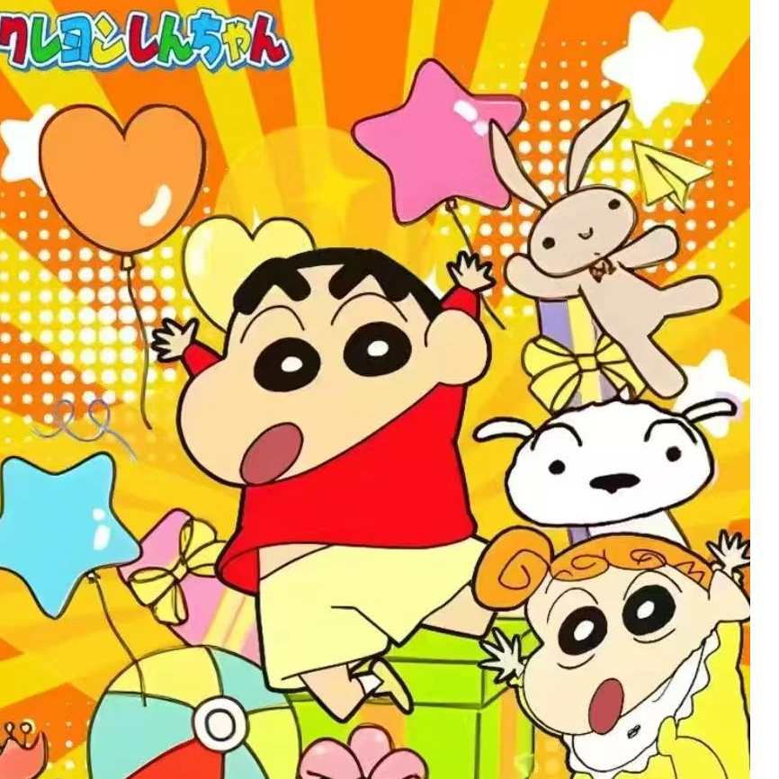 【新人浮浮限购一单】猫岛文创-《蜡笔小新》系列吧唧