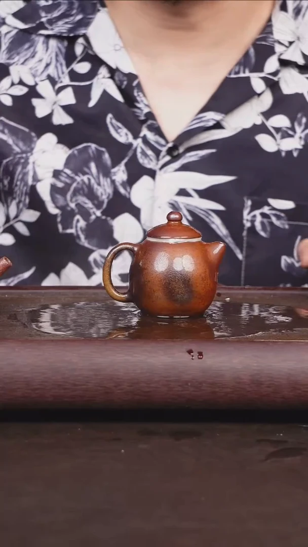 茶壶紫砂柴烧 小龙蛋