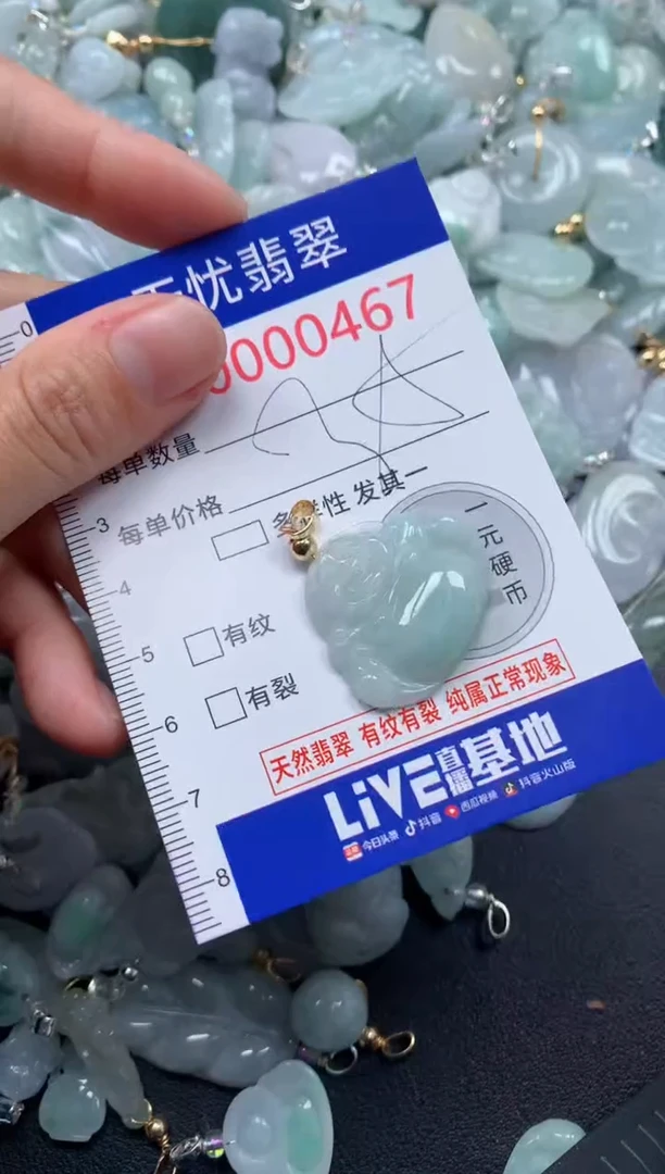 颈饰未镶嵌翡翠467