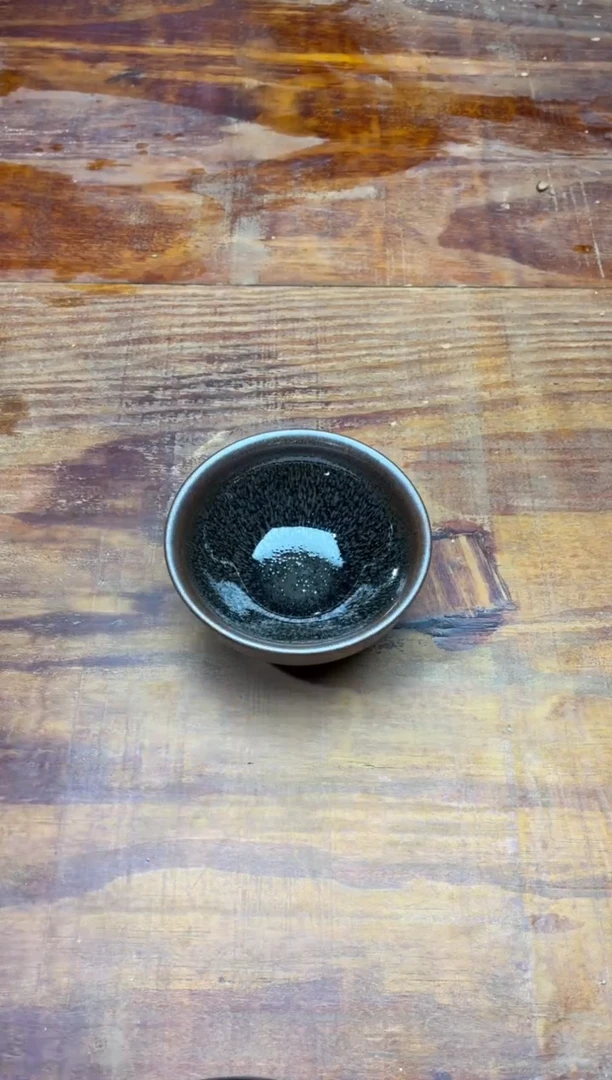 茶盏昆****响真柴烧建盏换点柴火