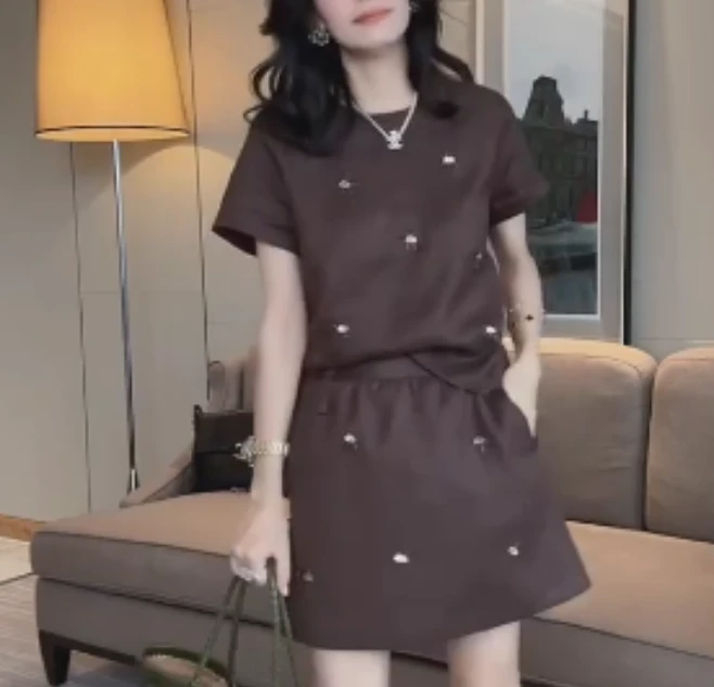 2025夏季新款网红同款洋气韩版潮流套装两件套爆款m-z