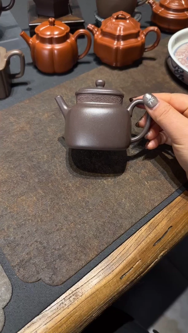 【闪购商品】紫砂茶壶四方言心