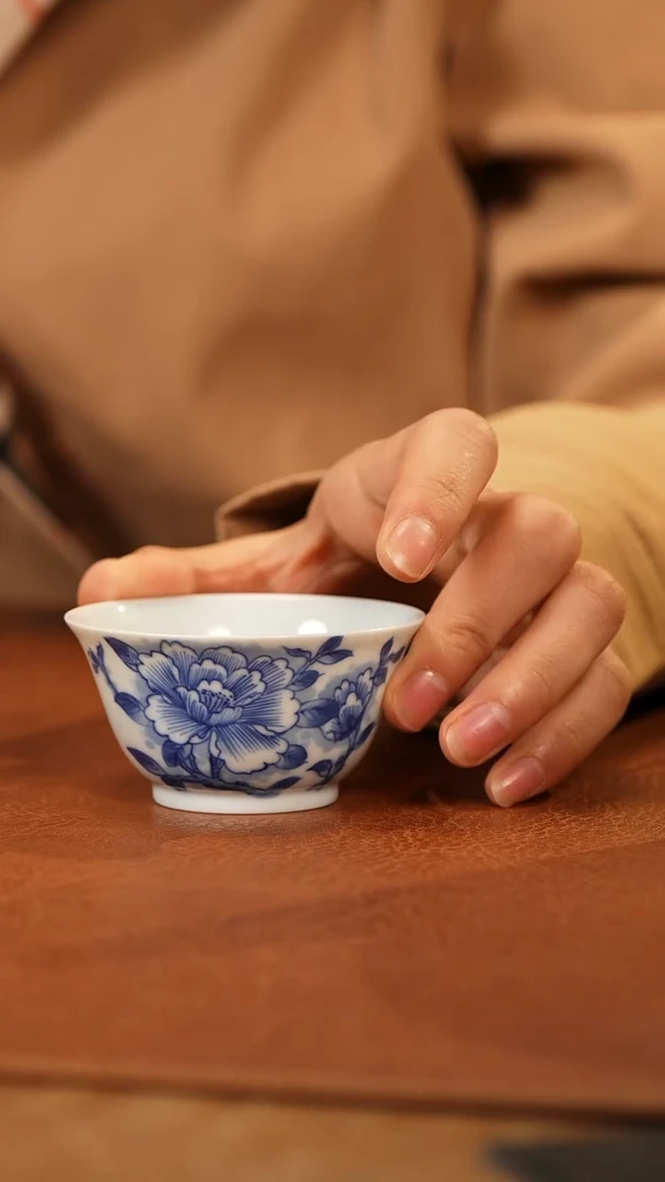 【闪购商品】杯景德镇青花主人杯