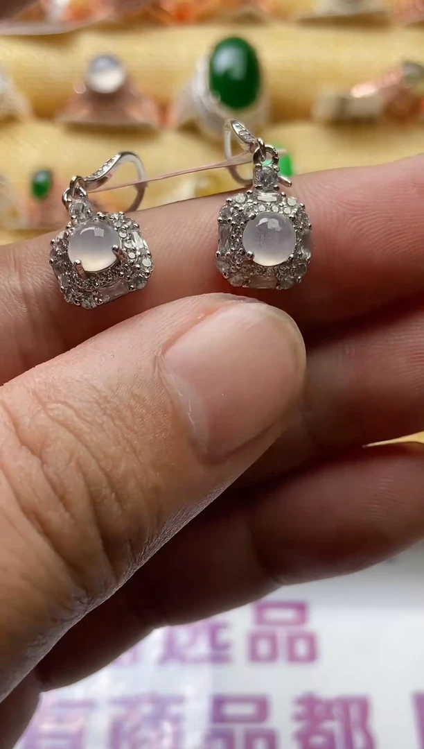 【闪购商品】翡翠戒指银S925镶嵌0000