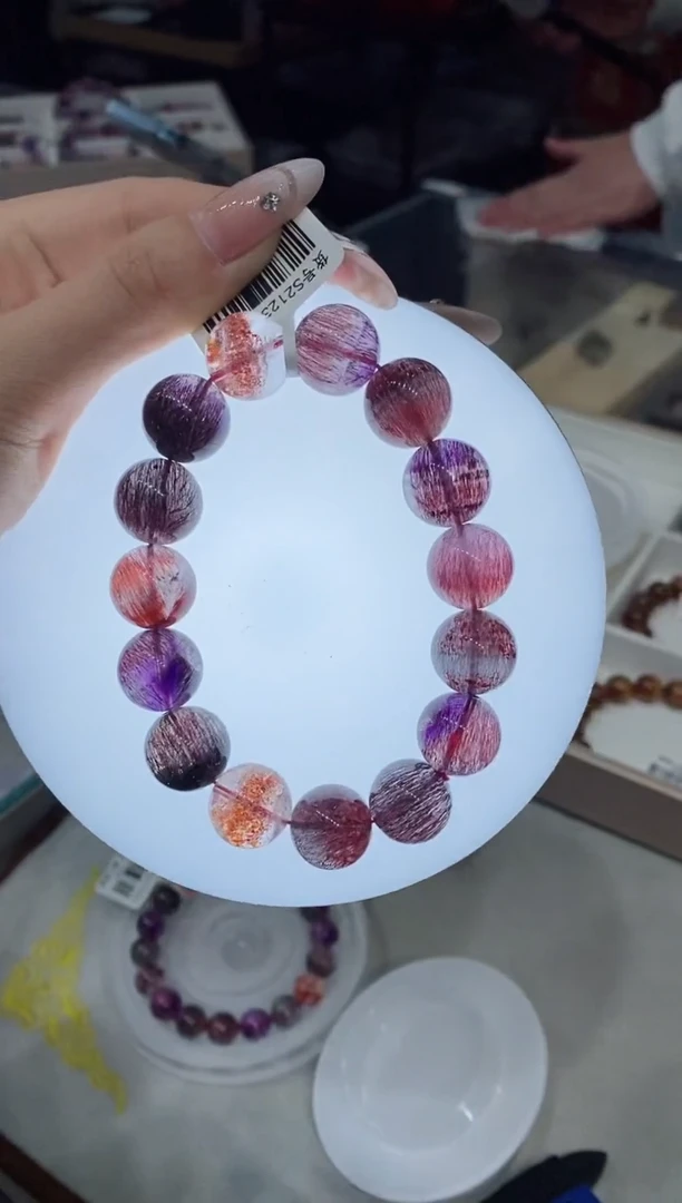 【闪购商品】水晶手串未镶嵌s2123超七14mm