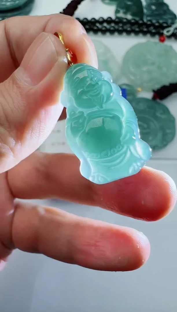 【闪购商品】翡翠颈饰未镶嵌多样性随机发其一