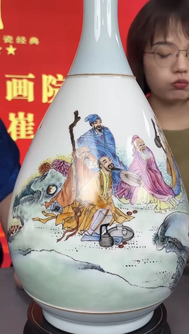 摆件瓷立方-10.18官窑瓷画院-60