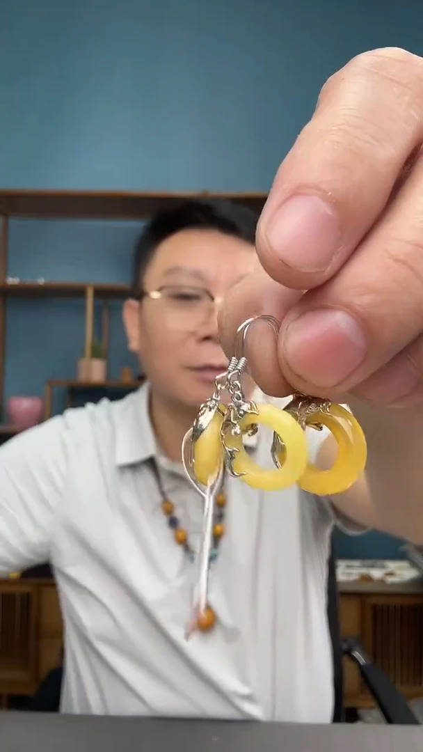 裸石琥珀未镶嵌40（有瑕介意勿拍）一套