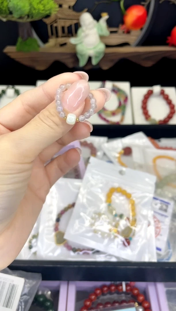 【闪购商品】拉长石戒指银S925镶嵌戒指