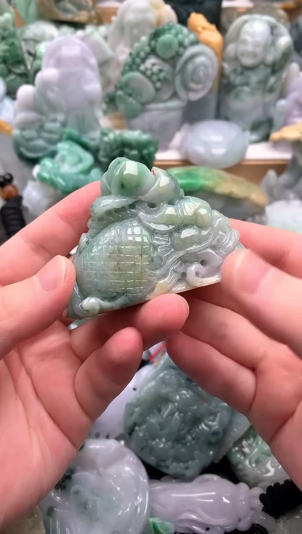 吊坠(不含链)未镶嵌翡翠1