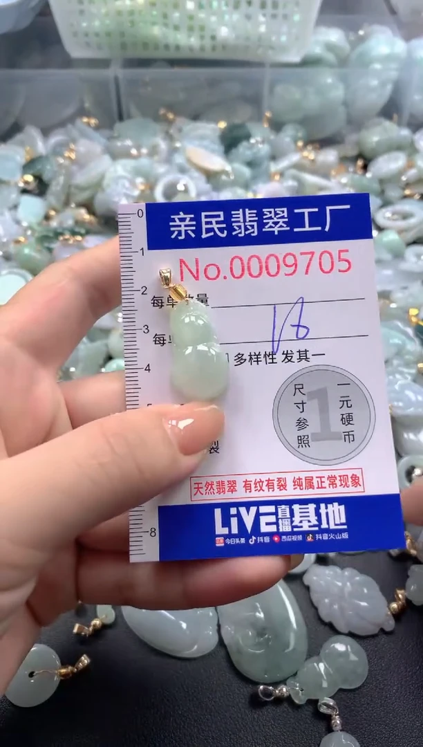 颈饰未镶嵌翡翠9705