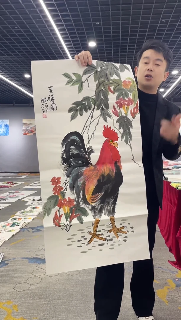 名人名画手工制作