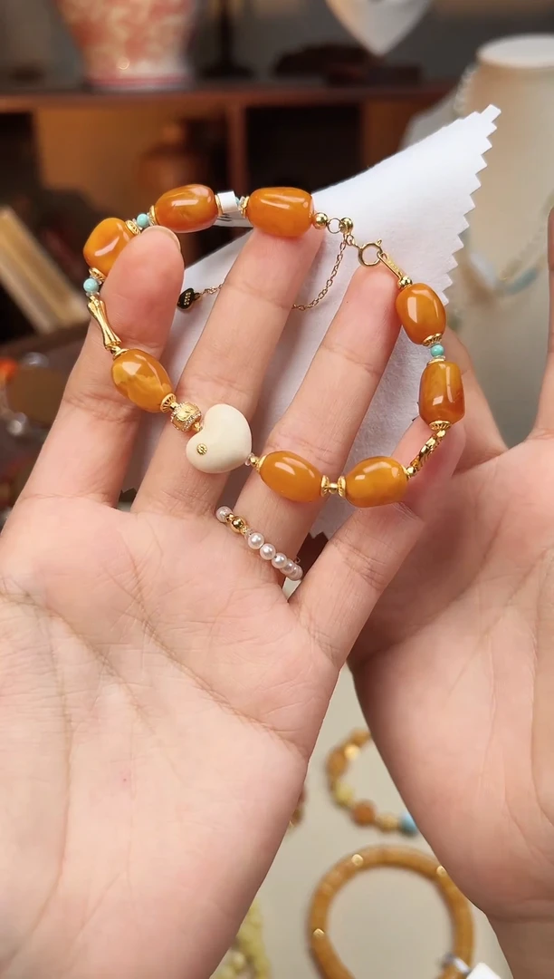 手链蜜蜡未镶嵌多样性发其一