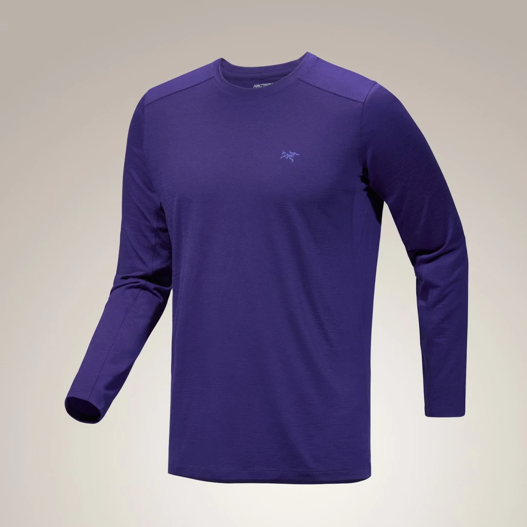 【foco专属】Arcteryx/始祖鸟男士 IONIA美利奴羊毛长袖T恤 X7732