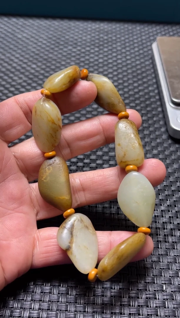 【闪购商品】和田玉手串未镶嵌原石