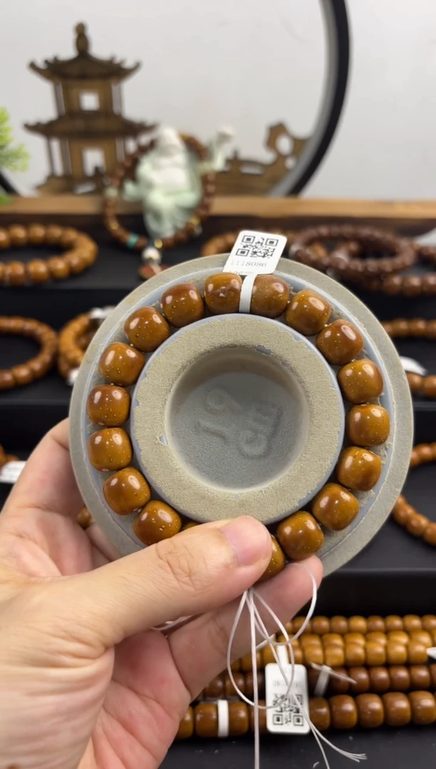 紫金鼠手串紫金鼠黄金甲精品油核老型12.5