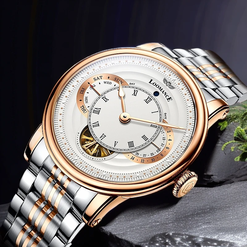 【国检直发】Loomance风之子【阁楼工匠系列】机械手表E223