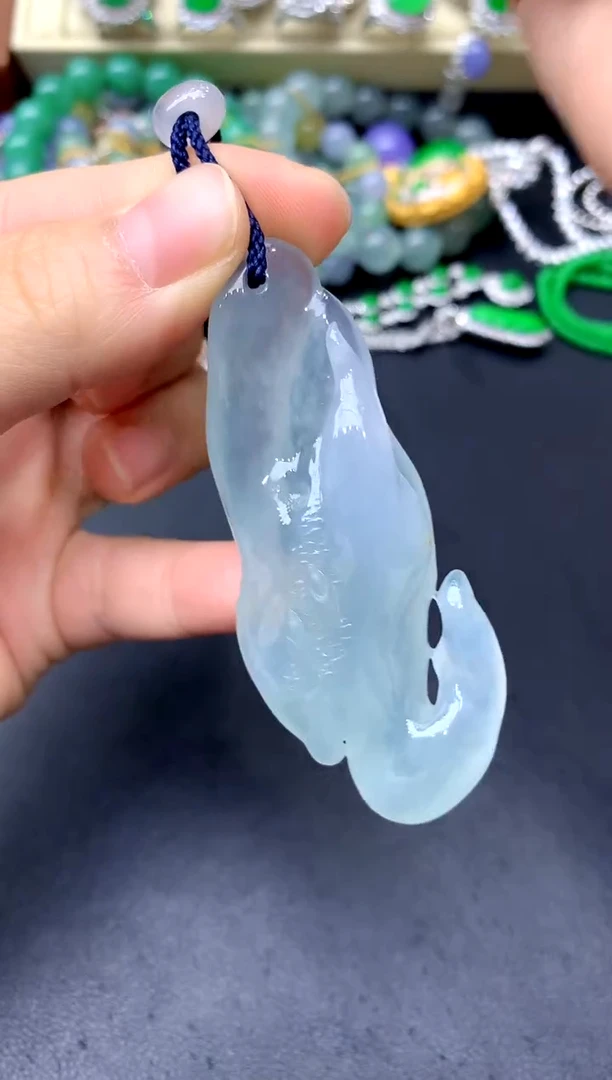 颈饰未镶嵌翡翠199-中国好珍宝
