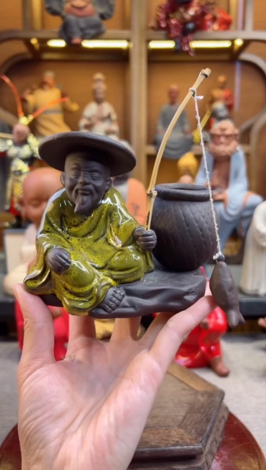 紫砂茶宠器闵茶宠摆件