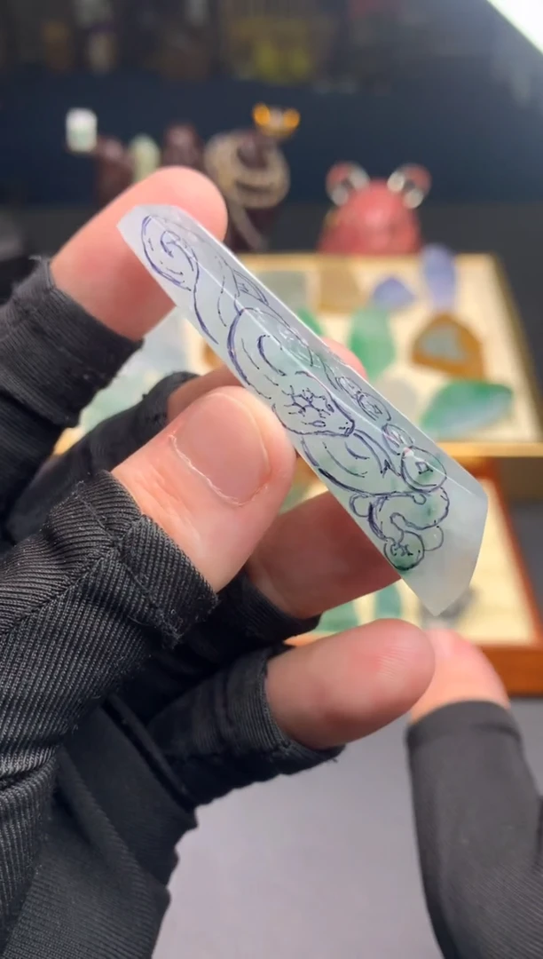未镶嵌定制翡翠天然翡翠裸石（包工）