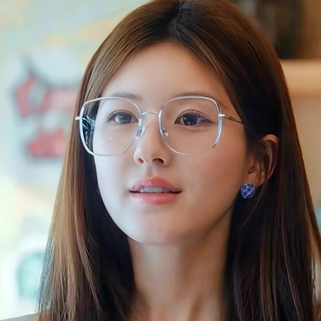 赵露思许我耀眼许妍同款透明眼镜框女近视可配度数防蓝光眼睛框架