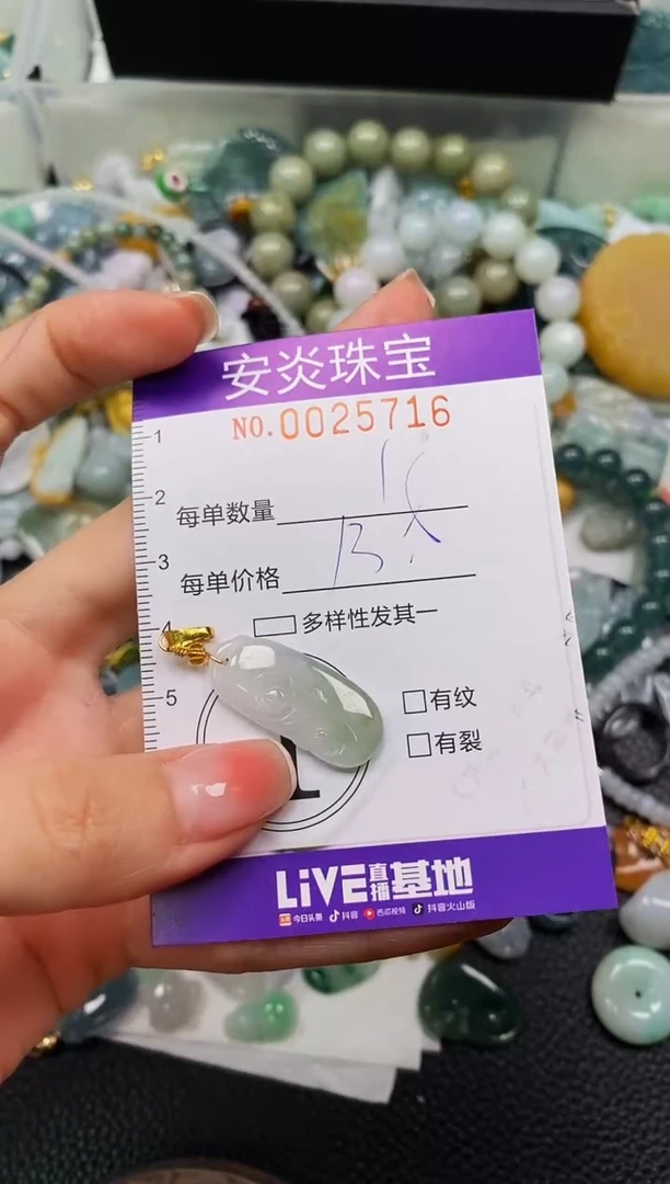 颈饰未镶嵌翡翠闪购0025716