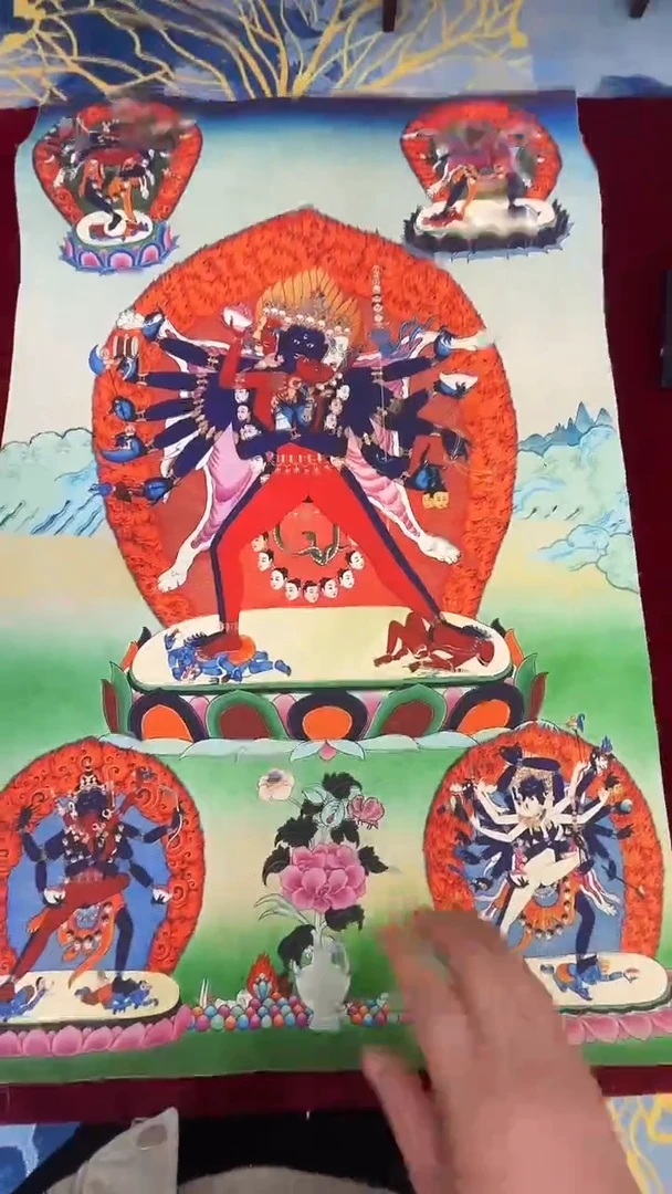 卷轴画唐卡16035