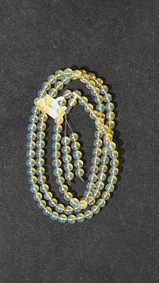 【闪购商品】琥珀裸石未镶嵌8mm高蓝108