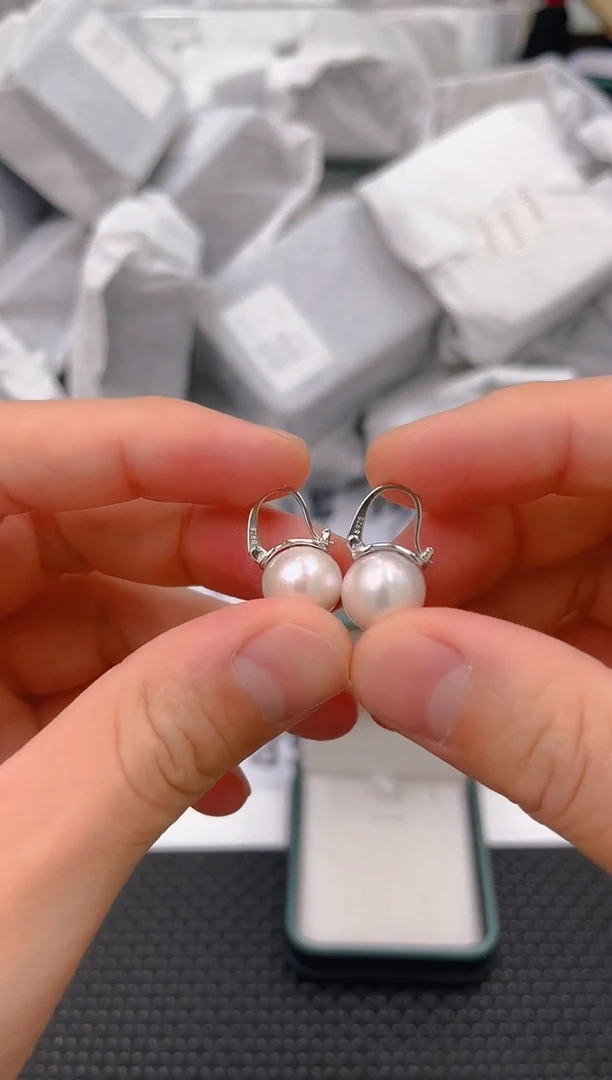 未镶嵌淡水珍珠耳饰ed1300