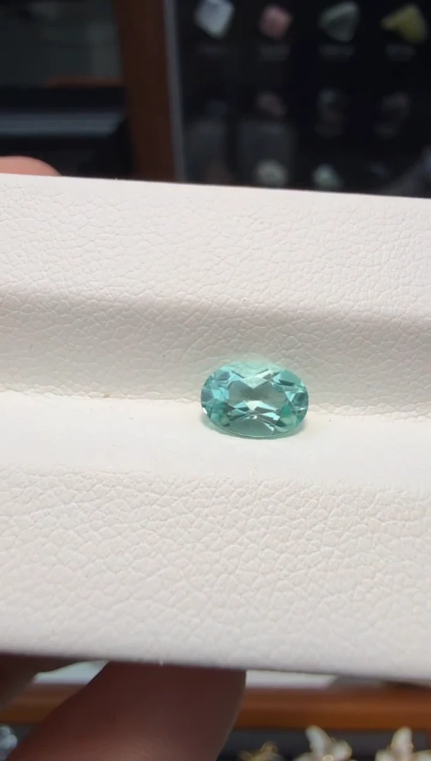 未镶嵌磷灰石裸石0.8ct-A142-1p