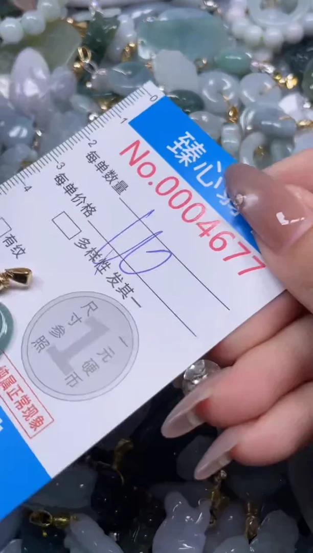 颈饰未镶嵌翡翠4677