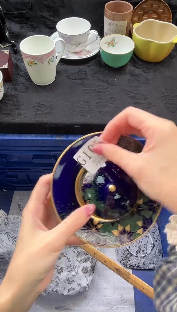 瓷片紫*花       G105