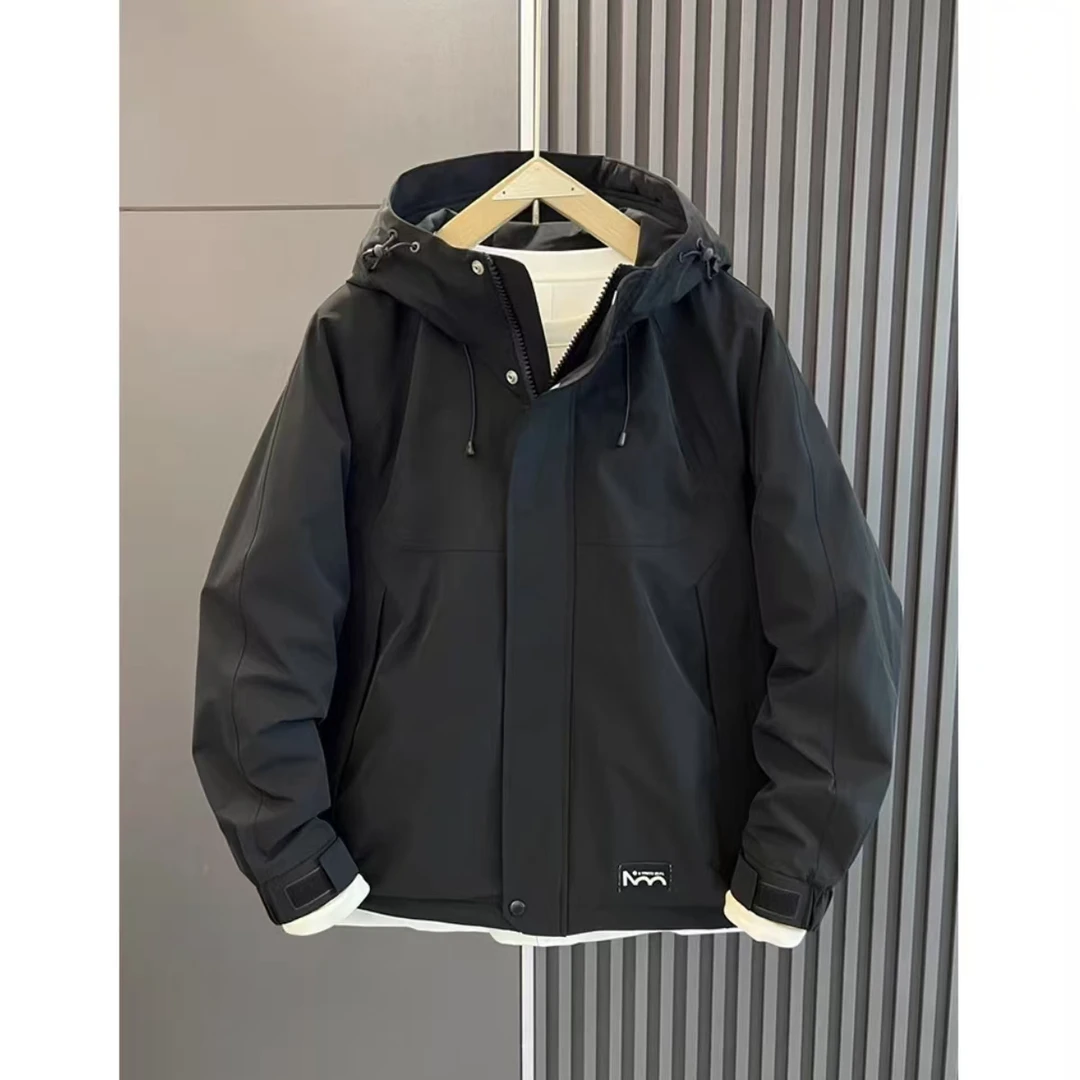 173#【山系传说】春秋·户外二棉工装大口袋拉链冲锋衣外套