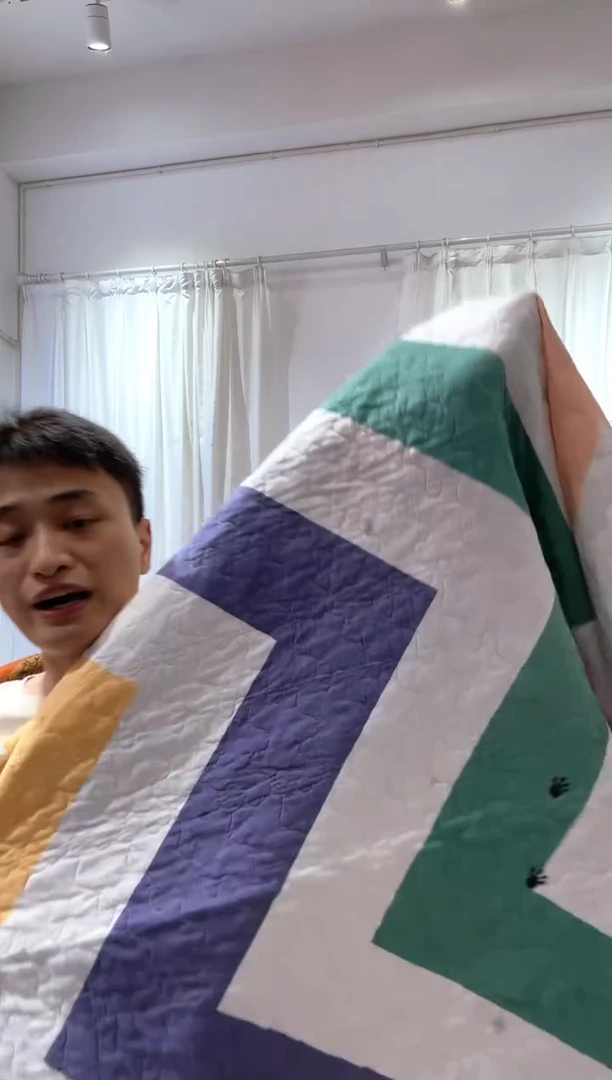 棉150*200纯棉床盖33号微瑕