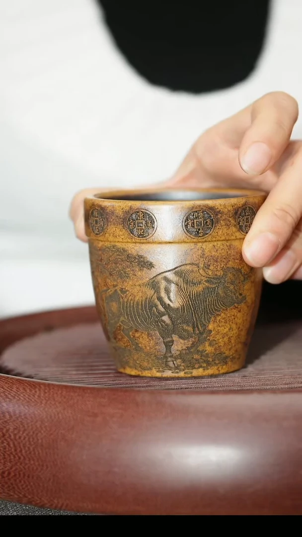 茶杯紫砂紫砂主人杯福利放漏