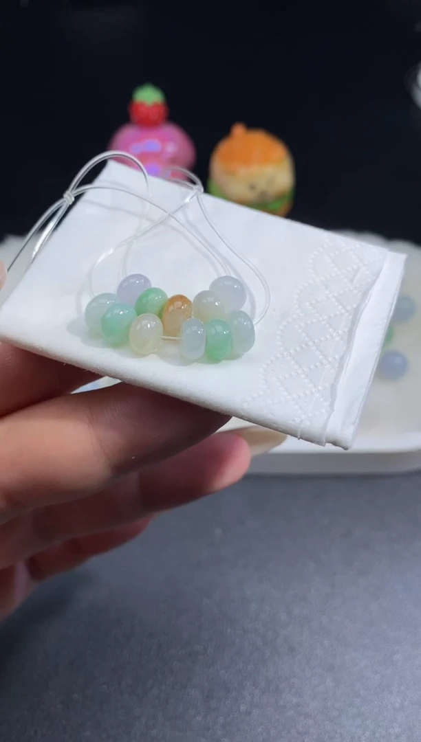 未镶嵌挂件翡翠石***1净货9004